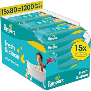 Pampers Pampers Salviette Umidificate per Bambini Senza Profumo con 99% di Acqua Lozione Leggera Confezione da 9 540 Fogli - Product Image 2