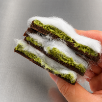 Barra de Chocolate de Dubái con Relleno de Pistacho Kunafa y Algodón de Azúcar, Marca Privada OEM