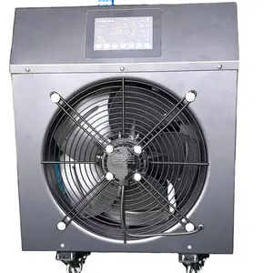 Custom Logo 1/2HP Water Chiller Cold Plunge Tub Cooling Home Use Portable Ice Bath Black Chiller with WIFI Pump