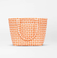 Sac à bandoulière pliable en coton matelassé personnalisé, motif géométrique national, pour femme, mignon, pour voyage, sac fourre-tout pour étudiant