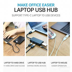 Adaptateur USB C vers USB A OTG, convertisseur mâle vers femelle pour téléphone, tablette, PC - Transfert de données et charge USB 2.0 - Product Image 6