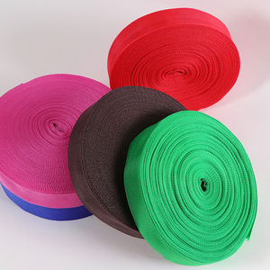 Thiết kế mới Polypropylene vải đồng bằng dệt phẳng Ba lô dây đeo hành lý Nâu PP vải viền ban nhạc PP bện Băng - Product Image 1