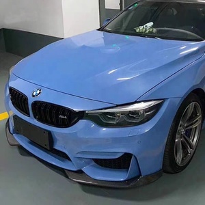 Pour M3 M4 F80 F82 2014-2018, pare-chocs avant en fibre de carbone style AC et accessoires décoratifs d'angle de pare-chocs avant - Product Image 5