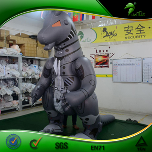 Costume gonflable de Dragon et de dinosaure, 2 pièces, jouets, imperméable, de dessin animé mobile pour événement - Product Image 6