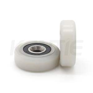 Special Engineering Wear-Resistant Flat Track Guide <b>Wheel</b> Rubber-Coated for <b>Luggage</b> Caster Drive Track <b>Wheel</b> - Product Image 1