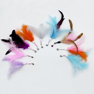 <b>Cat</b> toys, <b>cat</b> teasers, feather bells, replaceable heads, <b>plush</b> pet toys, <b>cat</b> entertainment devices, pet toys to relieve boredom. - Product Image 3