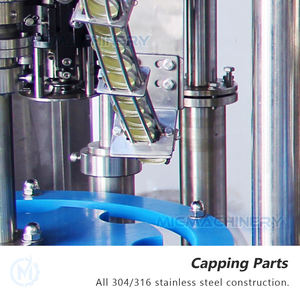 Machine <span class=keywords><strong>de</strong></span> lavage, remplissage et bouchage <span class=keywords><strong>de</strong></span> bouteilles en verre isobariques entièrement automatique 3-en-1 haute vitesse pour bière, soda, <span class=keywords><strong>cidre</strong></span>, certifiée CE - Product Image 6