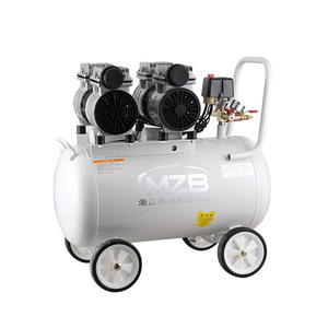 Compresor de Aire Mzb de 1.2kw Sin Aceite, Tipo Pistón de 2 Cilindros para Uso Médico y Dental - Product Image 3