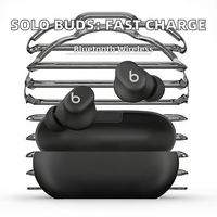 Earbuds Nirkabel Beat.s Solo Buds dengan Pengisian Daya Tipe-C dan Daya Tahan Baterai Kurang dari 3 Jam