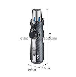 ไฟแช็คจุดซิการ์ JOFI แบบกันลม ใช้แก๊สบิวเทน ตัวจุดทำจากโลหะ ดีไซน์ทันสมัย - Product Image 6