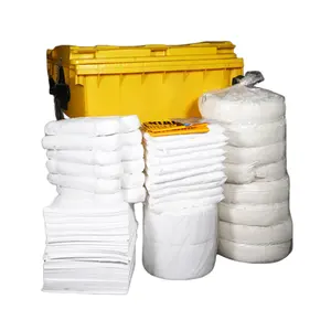 Marine Widely Apply Lar Oil Trolley Spill Kit Bin 1100 L