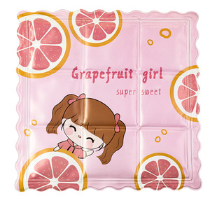 Summer Cooling Seat Cushion Gel Pad Breathable Cartoon Style Ice Crystal Filler Student Heatstroke Prevention - Product Image 5