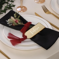 Nouvelle plaque d'identification en acrylique personnalisée de haute qualité adaptée à la plaque de porte d'hôtel de banquet de mariage
