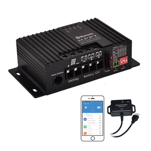 Controlador de Carga Solar MPPT Impermeable de 12V con Doble Batería para Autocaravanas, Caravanas, Embarcaciones, Compatible con Bluetooth, Control Remoto y Pantalla LCD - Product Image 5
