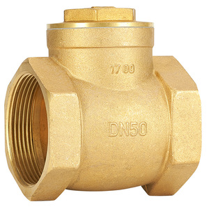 Vanne de retenue unidirectionnelle horizontale à joint souple 4/6/1 pouce en cuivre pour le contrôle de l'alimentation en eau, des milieux acides, huileux et gazeux - Product Image 3