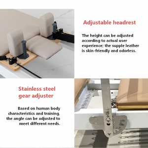 Reformer de Pilates con Núcleo de Aleación de Aluminio, Riel Silencioso, Deslizamiento Suave, Carro Comercial, Resorte Ajustable, Reformer de Pilates 2026 - Product Image 2