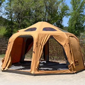 Carpa de 5 m de diámetro y 20 m² de área interior extra grande, ideal para grupos familiares grandes, para acampar, 5 m de diámetro, 20 ㎡   Carpa Inflable Esférica de Gran Espacio para Acampar - Product Image 1