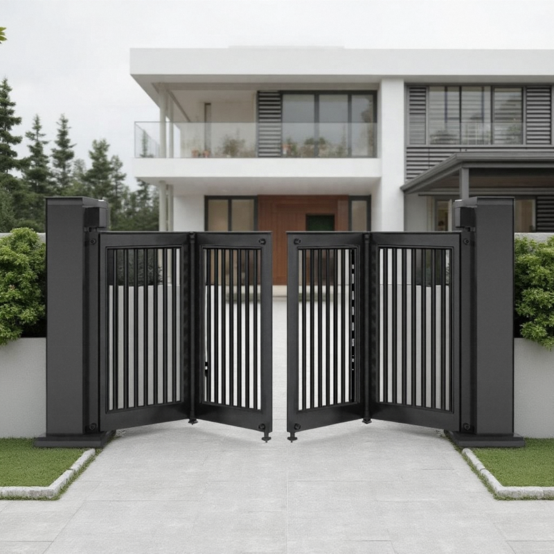 gates driveway with auto opener