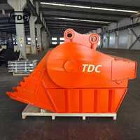 Tedy Hoch effizienter Skelette imer Neues Design Beton Stein Stein Zerkleinerung Hoch leistungs maschine für 20-90 Tonnen Bagger TDC200