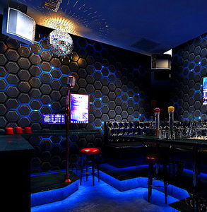 Papel Tapiz 3D de PVC Brillante Impermeable al por Mayor Chino 2021 para KTV, Bares y <span class=keywords><strong>Discotecas</strong></span> - Product Image 5