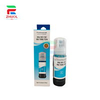 Tinta de Recarga 103 para Impresoras de Inyección de Tinta Epson L1110 L3110 L3111 L3116 L3150 L3151 L3156 L3160 L5190 L1210, Botella de 70 ml