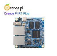 Routeur de voyage portable Orange Pi R1 Plus SBC OpenWRT avec double GbE, 1 Go Rockchip RK3328, prend en charge Android 9/Ubuntu/Debian Orange Pi