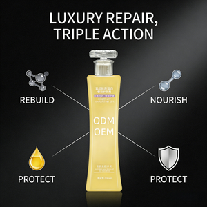 Crema Trattamento Capelli al Collagene Ricombinante di Lusso, Idratante e Nutriente, Riparazione Intensiva e Lisciante di Qualità Professionale - Product Image 4