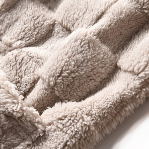 Pijama grueso cálido de invierno, traje de franela Coral, paño facial con <span class=keywords><strong>cremallera</strong></span>, ropa de casa, tablero de ajedrez, ropa de vida de moda - Product Image 6