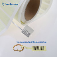 Etiqueta RFID UHF de Largo Alcance Personalizada con Sistema Antirrobo, Etiqueta RFID de Papel PET para Joyería, para Gestión de Joyas