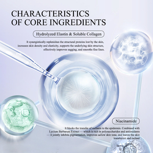 Krim Kolagen Niacinamide, krim Retinol Squalane larut kolagen portuaca ekstrak meningkatkan Dullness meningkatkan Radiance 50ml GMP - Product Image 2