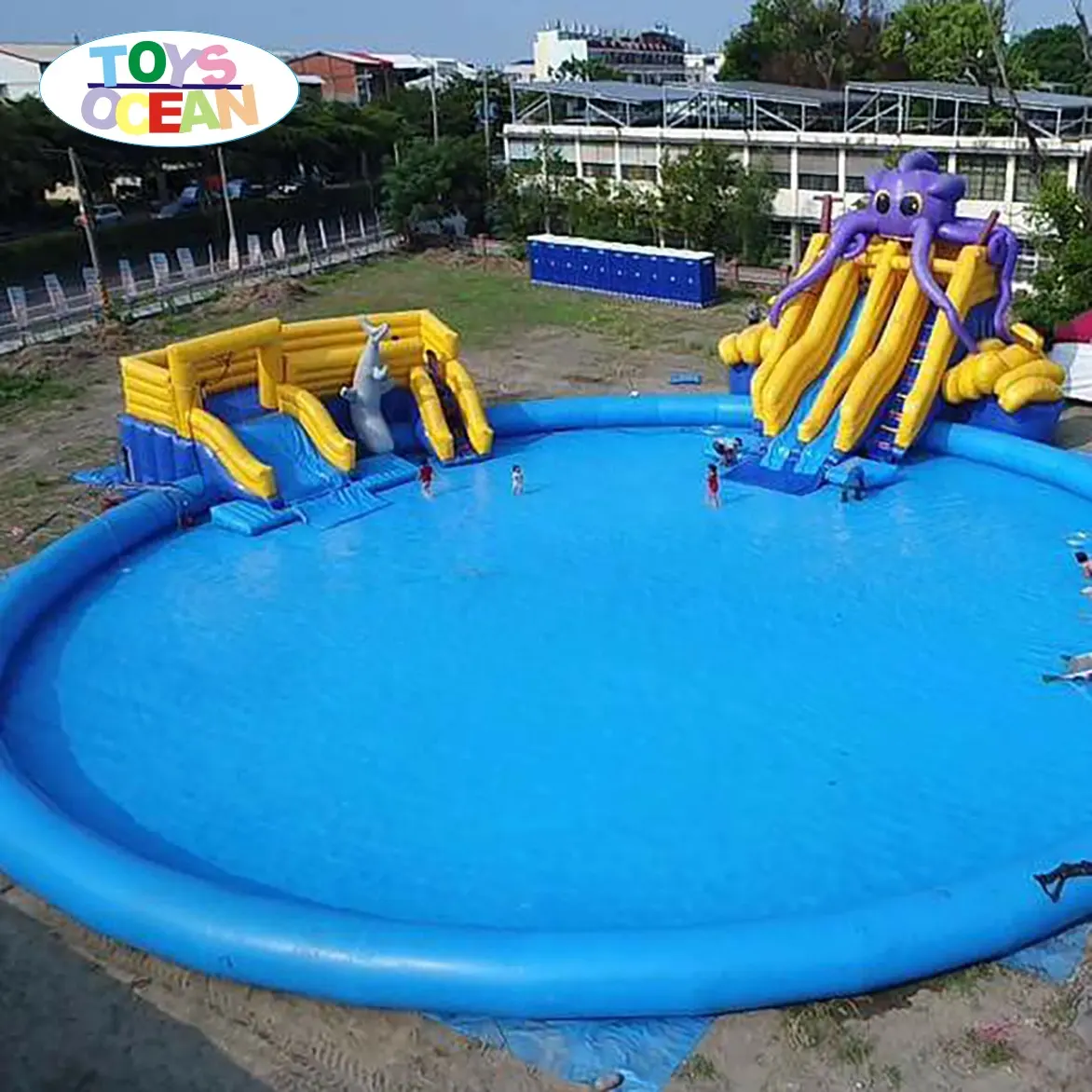 2022 new factory price sells inflatable commercial water park
