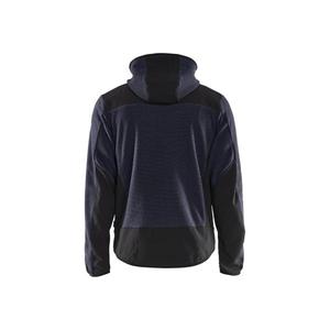 BLAKLADER - 594025368699XXL Veste tricotée Softshell Dark navy/Black - EAN 7330509802687 WORK JACKETS - Product Image 2