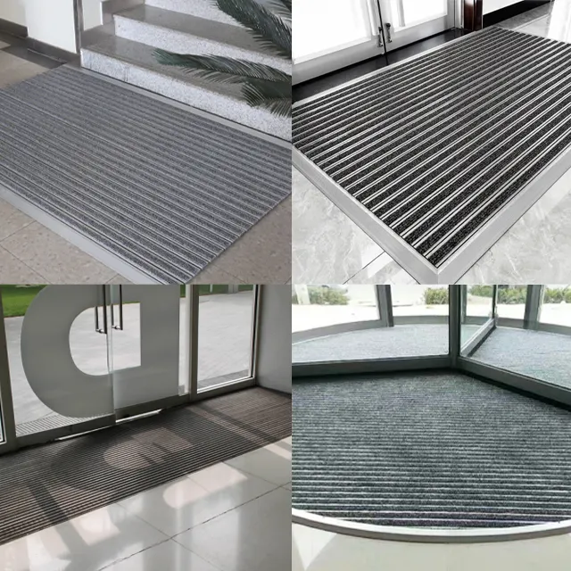 Top Sale Aluminum Recessed Mat Manufacturers Commercial Entrance Floor Mat Aluminum Alloy Mats