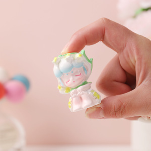 Energetic Girl <b>Blind</b> Box Resin Craft Ornament Cute Creative Girly Desktop Decor Gift For Children's Day - Product Image 2