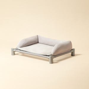 Съемная охлаждающая подстилка-валик для собак, экологичная, прочная, квадратная, приподнятая, роскошная лежанка для домашних животных - Product Image 6