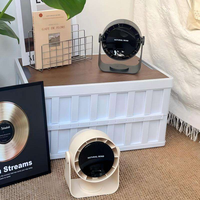 Ventilateur de bureau silencieux 100 vitesses avec écran intelligent, mini USB, rechargeable, portable, mural, petit ventilateur de refroidissement extérieur
