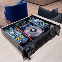 Amplificateur de puissance Audio professionnel à 2 canaux 8 Ohms 2*1100W système de son amplificateur haute puissance utilisé pour les haut-parleurs Line Array