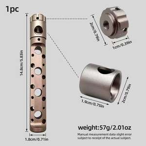 Aventik Fly Tying Tools Caddy, Barra de Herramientas de Acero Mecanizado CNC para Tornillo de Pesca con Señuelos (BTI-09E-3164), Accesorios de Pesca para Uso en Ríos - Product Image 2