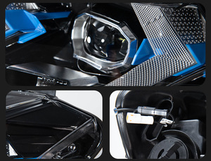 ชุดไฟหน้า LED สำหรับ BMW <span class=keywords><strong>X1</strong></span> E84 ปี 2010-2015 อัพเกรดไฟ DRL แบบลูกศร พร้อมไฟเลี้ยว Sequential โปรเจคเตอร์เลนส์ ไฟหน้ารถยนต์ อะไหล่รถยนต์ - Product Image 6