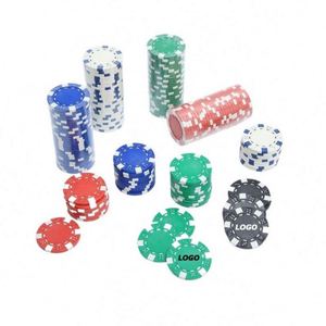 Fichas de Póker con Diseño de Corona Personalizado, Núcleo de Hierro, Impresión Digital, Fichas de Juego de Casino Personalizadas y Regalos Promocionales - Product Image 1