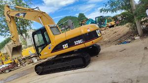 Excavatrice sur chenilles CAT 320C à haut rendement, originale et multifonctionnelle, en bon état, excavatrice Komatsu SANY CAT utilisée en vente - Product Image 3
