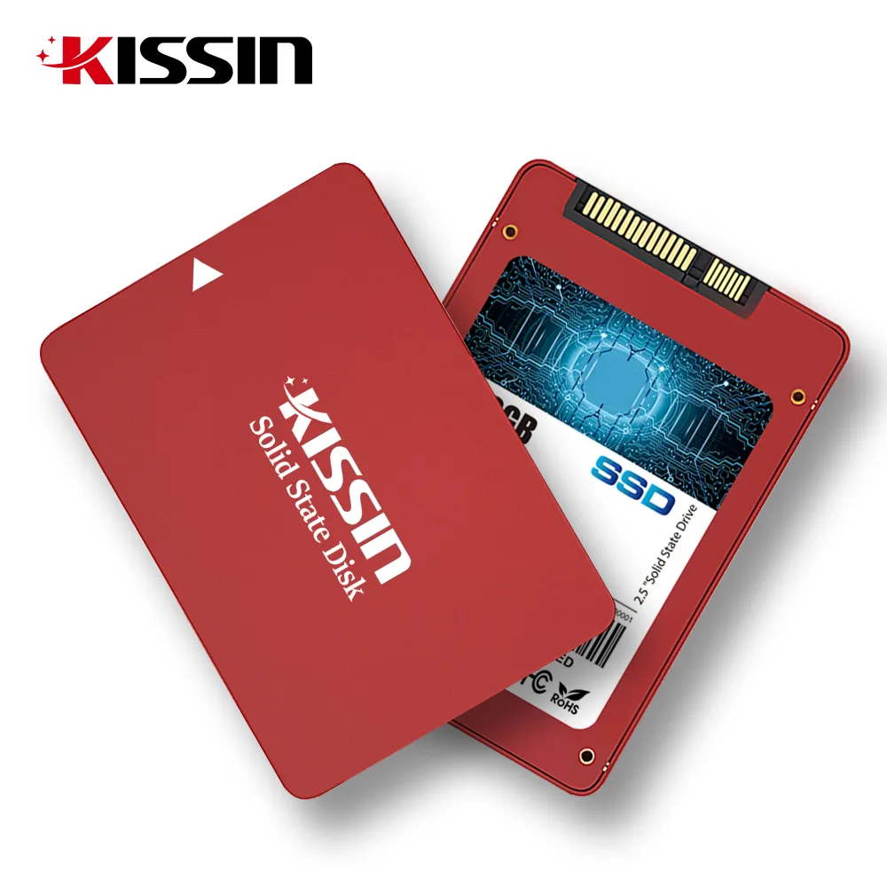 Disco rigido KISSIN SSD SATA da 2.5 pollici 128GB 256GB 512GB 1TB 2TB disco rigido SSD portatile per Desktop