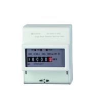 Medidor de electricidad inteligente DDS Din Rail RS485 Modbus RTU Pantalla LCD Relé incorporado Tarifa dual bidireccional para monofásico