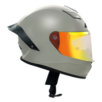 Casque de moto unique ABS DOT Racing Motocross, casque intégral de protection pour la conduite à moto