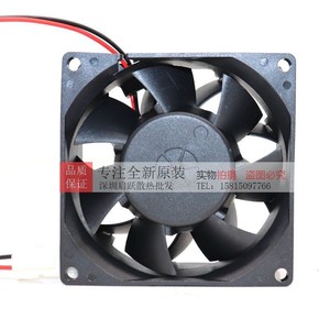 นิเด็คพัดลมแกน V35132-55RA 80 มม. 24V 0.45A พัดลมระบายความร้อนอินเวอร์เตอร์แรงลมสูง - Product Image 3