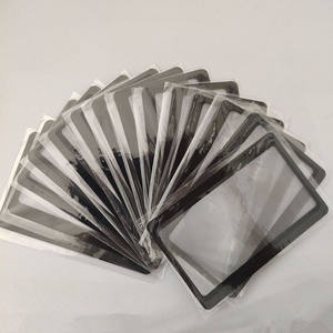 85*55mm <span class=keywords><strong>3X</strong></span> 돋보기 확대 프레 넬 독서 보조 렌즈 지갑 포켓 신용 카드 크기 투명 돋보기 85x55mm - Product Image 5