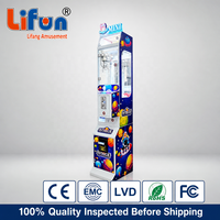 LIFUN Space Warriors Mini Claw Doll Machine Coin Operated Plush Toy Catcher Small Crane Arcade Game Prize Vending Machine