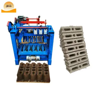 4-35, машина для формовки блоков почвы и кирпича с электрическим двигателем для Изготовления Бетонных Блоков