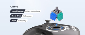 Joystick K-SILVER Oficial JS13 PRO+ TMR Anti-Drift Electromagnético Ecológico para Switch Pro, PS5, PS4, <span class=keywords><strong>Xbox</strong></span> One <span class=keywords><strong>Series</strong></span> X/<span class=keywords><strong>S</strong></span> - Product Image 3
