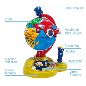 Montessori Educational Science Toys <strong>World</strong> Map <strong>World</strong> <strong>Globe</strong> Study <strong>Game</strong> Baby Study Toy for Infant - Product Image 3